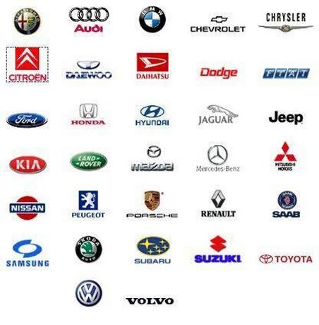 logos marcas coches - Talleres Ruso